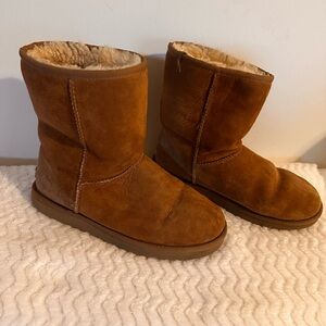 UGG Tan Shearling Boots